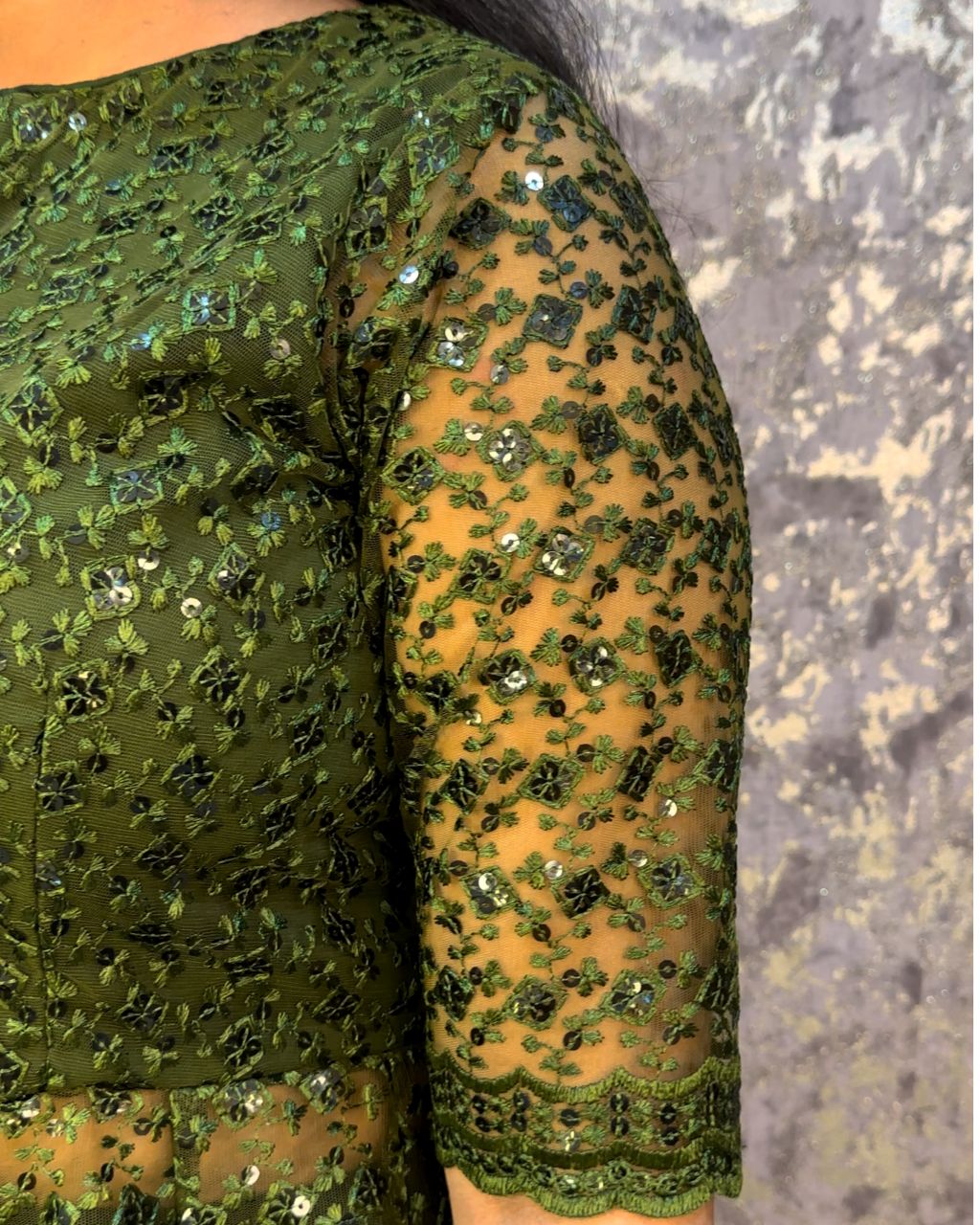 Sharara / palazo + peplum top