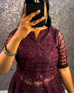 Sharara / palazo + peplum top