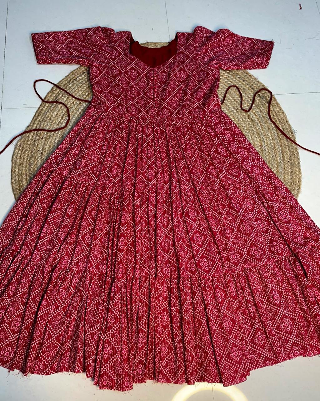 Bandhini Frock