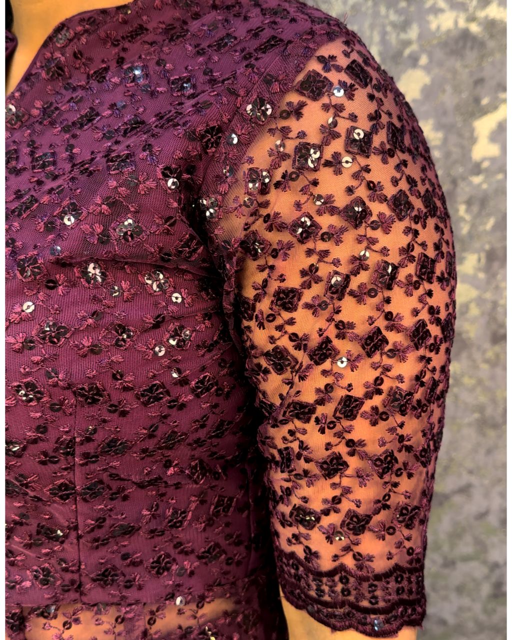 Sharara / palazo + peplum top