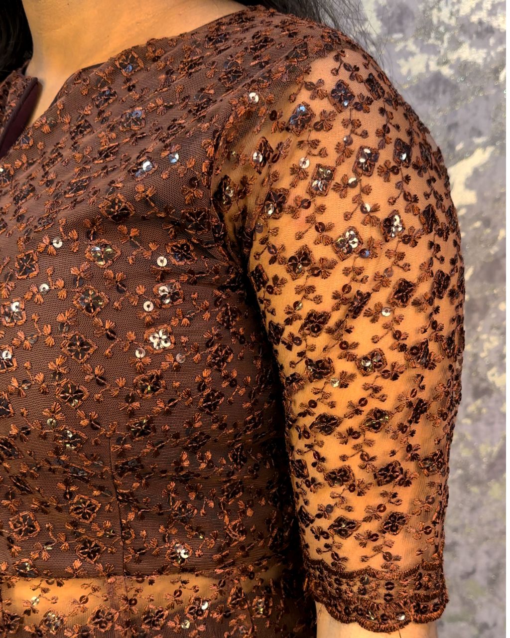 Sharara / palazo + peplum top