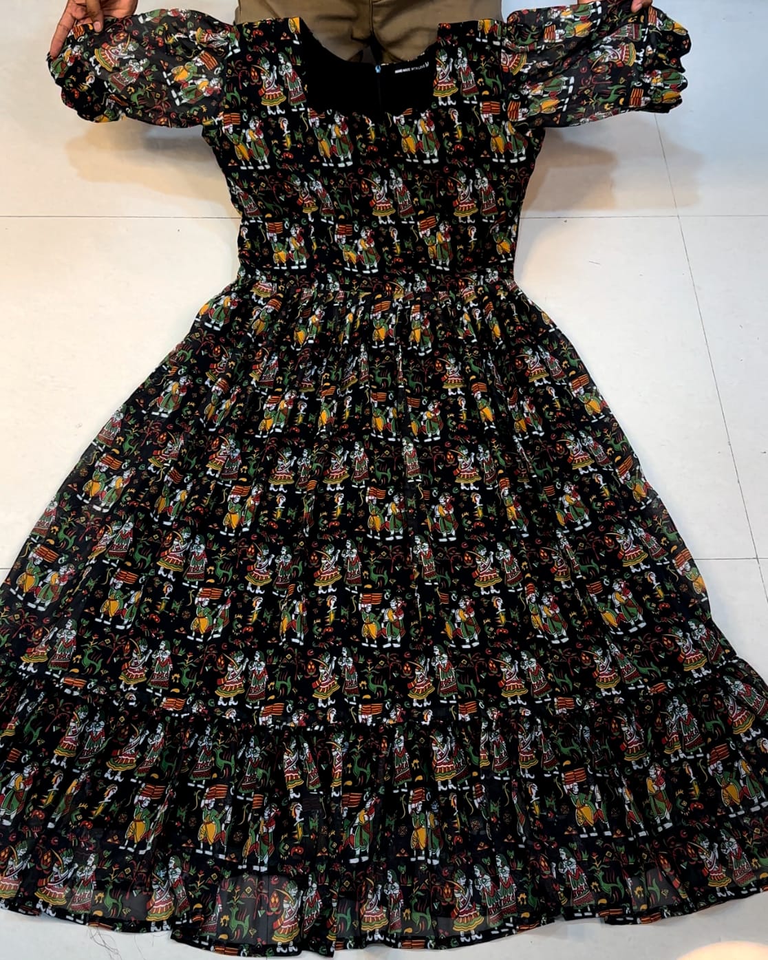 Tribal print frock