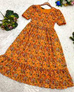 Tribal print frock