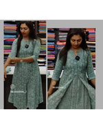 Kurti green color