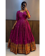 Butti gown pink