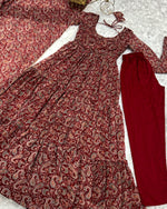 Layer Flared Gown