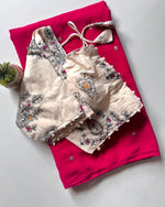 Pavi saree + stitch blouse