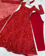 Bandhini gown
