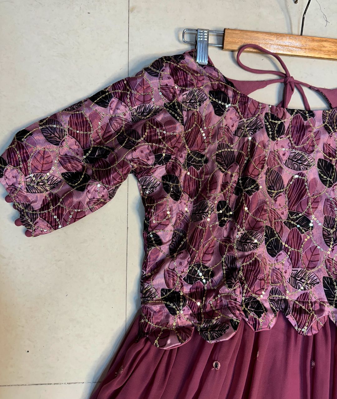 Onion mirror gown