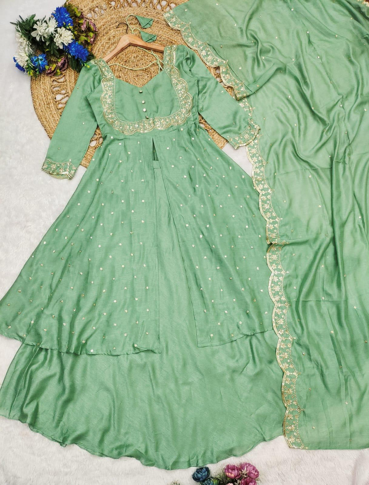 Vichithra gown