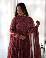 Layer Flared Gown