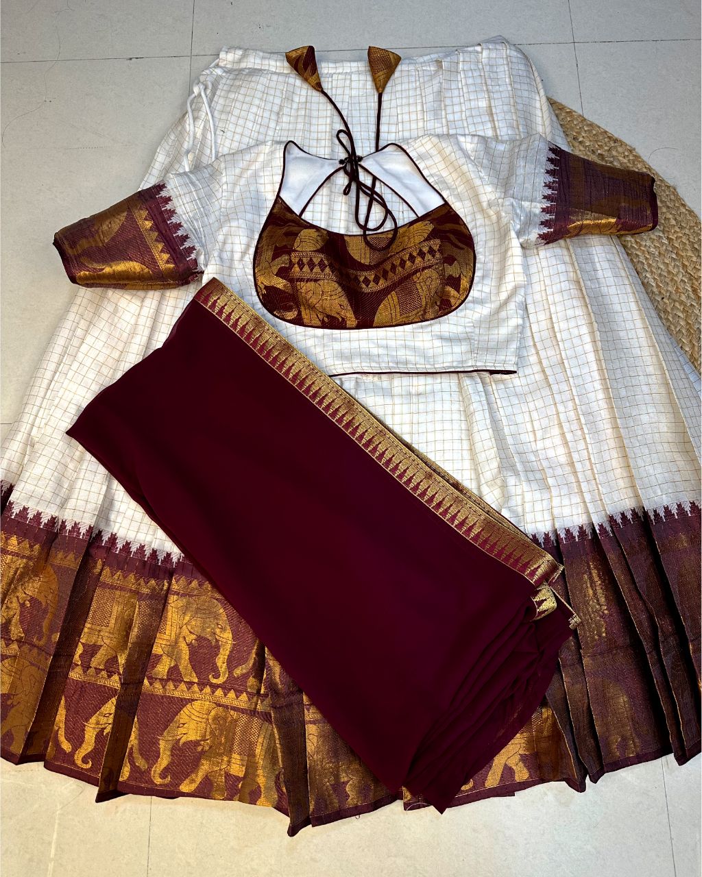 Onam lehenga