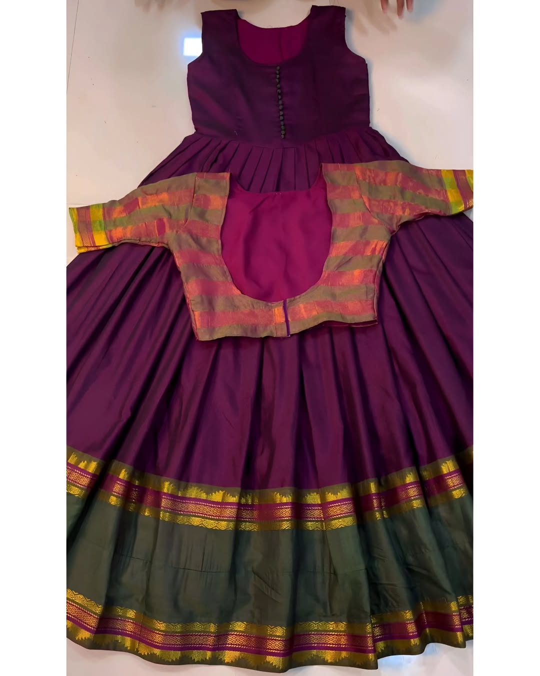 Trisha gown + coat