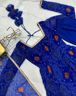 Bandhini gown