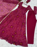 Bandhini gown