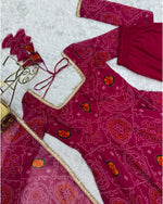 Bandhini gown