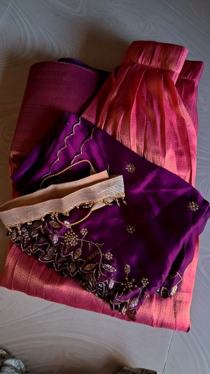 Soft silk Lehenga photo review