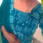 Village print kurti photo review