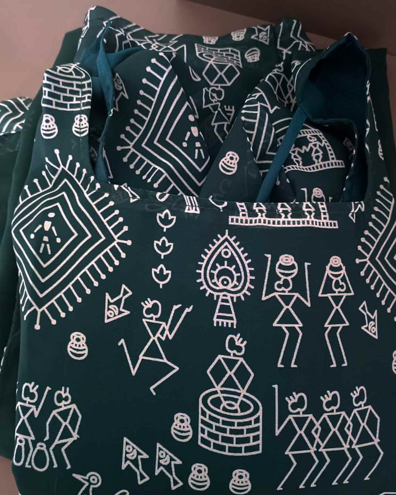 Village print kurti photo review