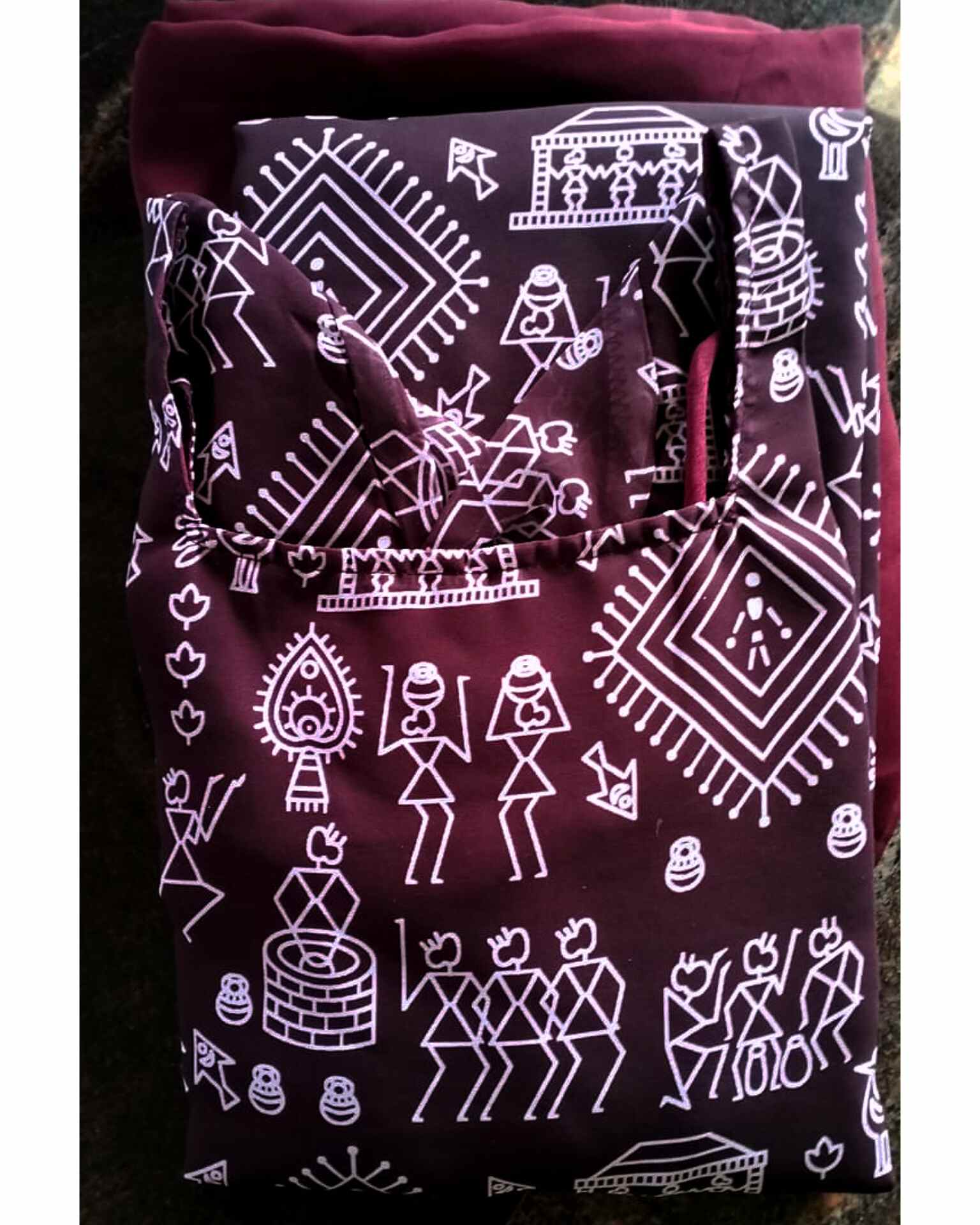 Village print kurti photo review