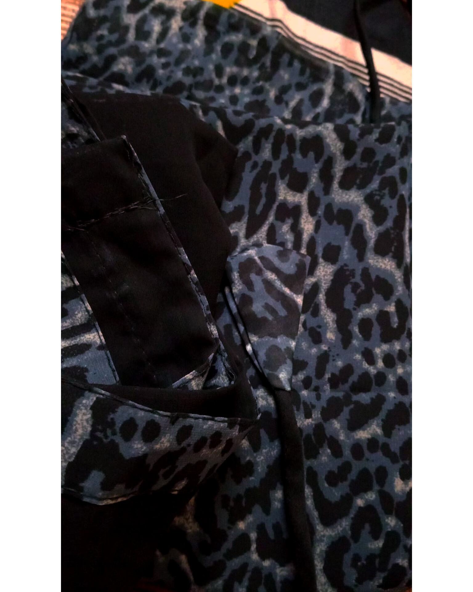 Animal print kurti photo review