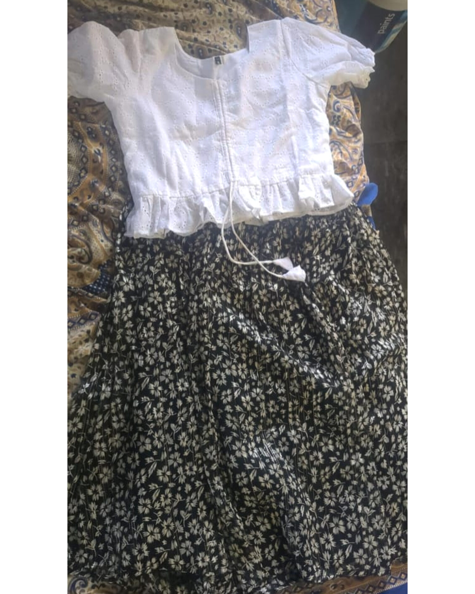 A Hakoba top + skirt photo review