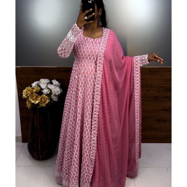 1 Nandhini Gown - pink