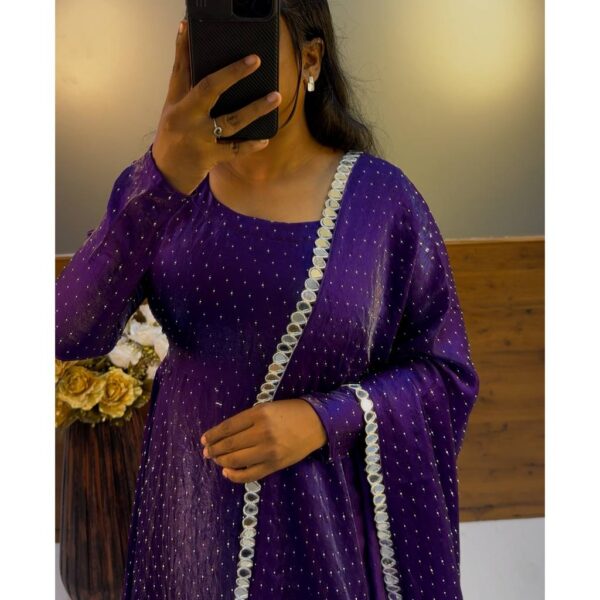 1 Riya diamond - Purple
